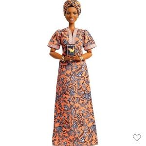 Maya Angelou inspiring woman doll
